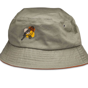 NOCS Interesting Bird Hemp Bucket Hat