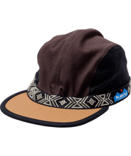 KAVU Organic Strapcap in Wildwood Block - front