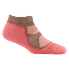 Darn Tough Women's Light Hiker No Show Lightweight Hiking Sock in Canyon