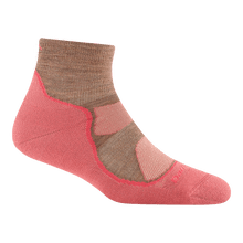 Darn Tough Women's Light Hiker Quarter Lightweight Hiking Sock in Canyon