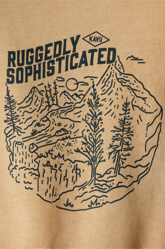 KAVU Crew Crop Sweatshirt