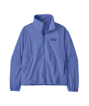 Patagonia W's Micro D 1/2 Zip Fleece P/O - Diver Blue