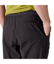 Patagonia Men's Terrebonne Joggers Black — back pocket detail