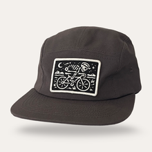Skeleton Rider Hat - Dark Gray: Dark Gray