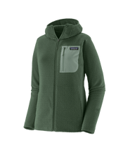 Patagonia W's R1 Air Full-Zip Hoody - Canopy Green