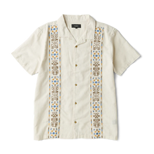 Roark Mens Gonzo Woven Shirt Ivory