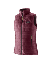 Patagonia W's Nano Puff Vest in Berry Fig
