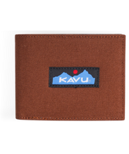 KAVU Yukon Wallet in Sepia - detail