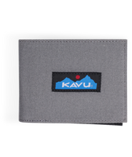 KAVU Yukon Wallet in Stormy Weather - detail