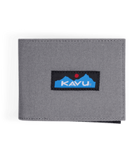 KAVU Yukon Wallet in Stormy Weather - front
