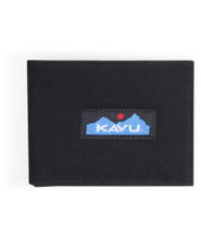 KAVU Yukon Wallet in Black Night - detail