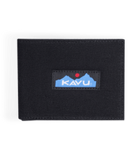 KAVU Yukon Wallet in Black Night - front