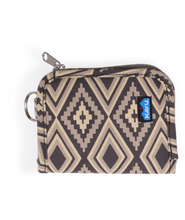 KAVU Zippy Wallet in Carbon Diamond - detail