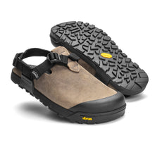 Bedrock Mountain Clog Nubuck Leather Driftwood Gray — hero