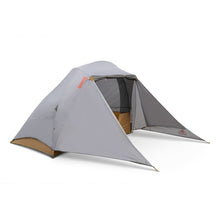 Kelty Caboose 4P Tent — attached to vehicle hatch