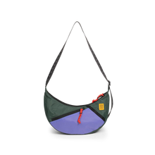 Topo Designs Moonlight Crossbody Bag in Very Peri/Forest - detail