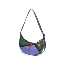 Topo Designs Moonlight Crossbody Bag in Very Peri/Forest - front