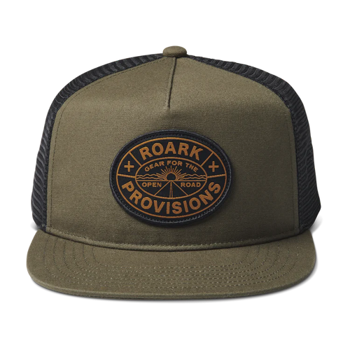 Roark - Station Trucker Hat- Military/Pignoli
