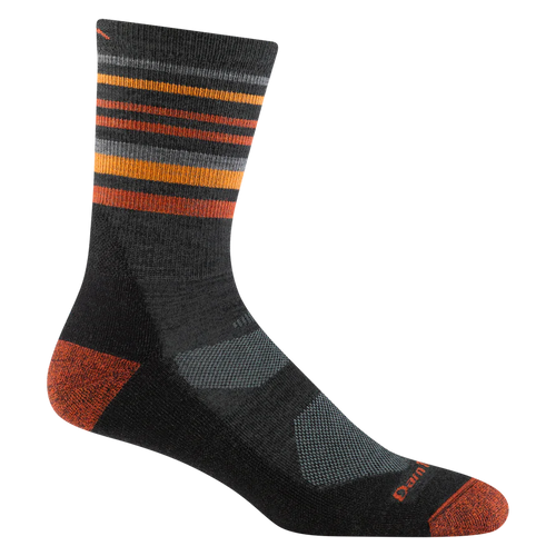 Darn Tough Men's Light Hiker Micro Crew Lightweight Hiking Sock Charcoal