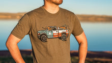 Wild Tribute I Love Texas Truck T-Shirt – detail