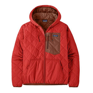 Men’s Diamond Quilted Bomber Hoody