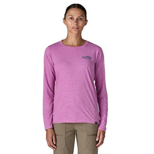 Patagonia Women's Capilene® Cool Daily Graphic Shirt Long Sleeve -Lands