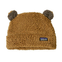 Patagonia Baby Furry Friends Hat in Nest Brown