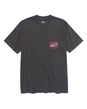 Parks Project Yosemite Puff Print Pocket Tee in Vintage Black - front