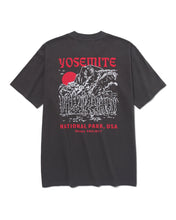 Parks Project Yosemite Puff Print Pocket Tee in Vintage Black - back graphic