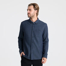 Roark Scholar Chambray Button Up Shirt - Mid Indigo