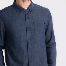 Roark Scholar Chambray Button Up Shirt - Mid Indigo