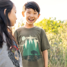 Wild Tribute Retro Wonderland Youth T-Shirt – lifestyle