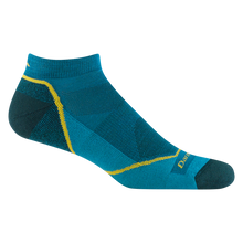 Darn Tough Men's Light Hiker No Show Lightweight Hiking Sock in Teal