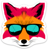 Fox Sticker