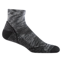 Darn Tough Men's Light Hiker Quarter Lightweight Hiking Sock in Space Grey