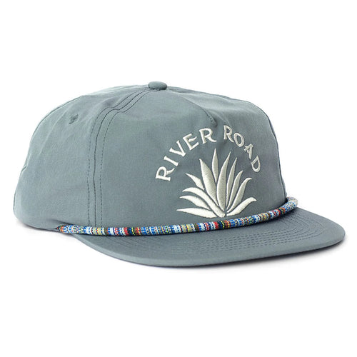 Agave Fiesta Snapback Hat - Steel