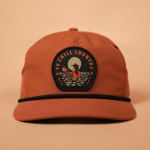 Hill Country Provisions Quick Dry Nylon/ Mesh Flap Hat