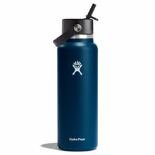 Hydroflask 40 oz Wide Mouth Water Bottle with Flex Straw Cap