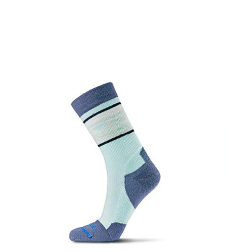 Women's Light Hiker (Chevron Band) - Crew Socks