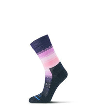 Women's Casual (Gradient Stripe) - Crew Socks