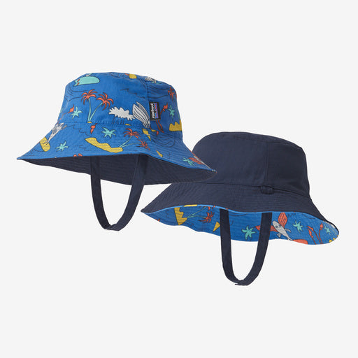 Patagonia Baby Sun Bucket Hat Bayou Blue