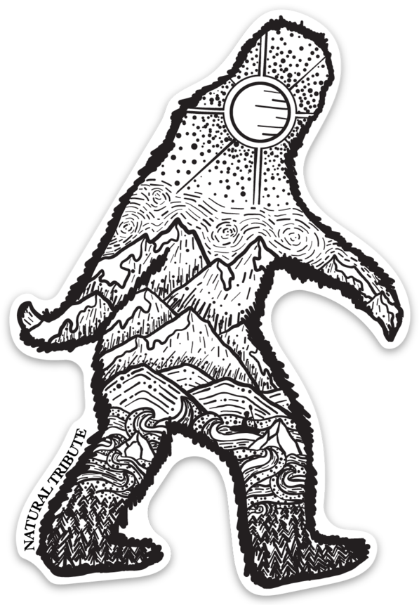 Sasquatch Sticker