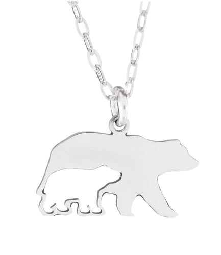 The Bearded Jeweler / Bear Cub Necklace