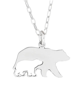 The Bearded Jeweler / Bear Cub Necklace