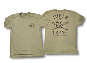Hiker Trash Logo / Lt. Olive