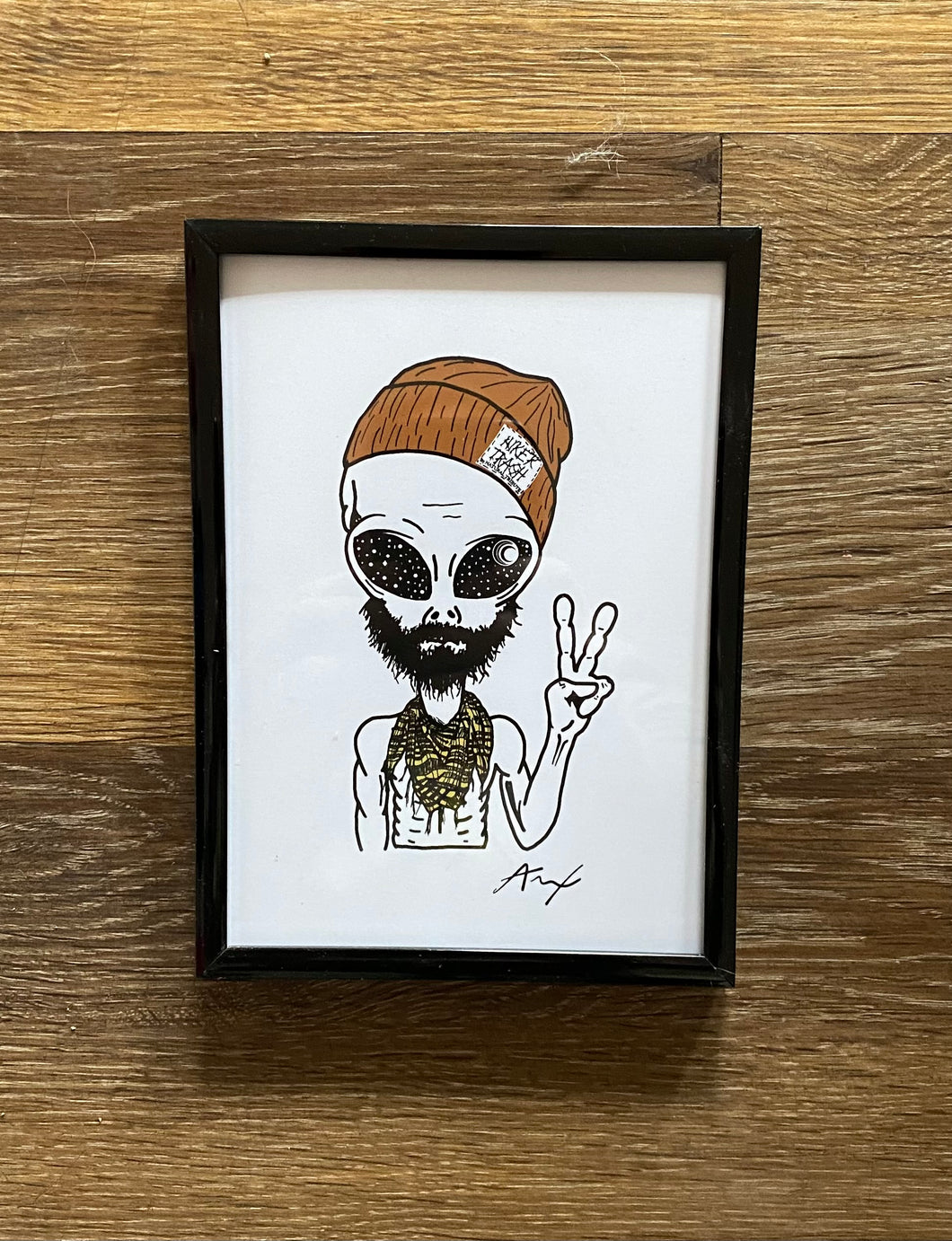 “HT Alien” 5x7 Print