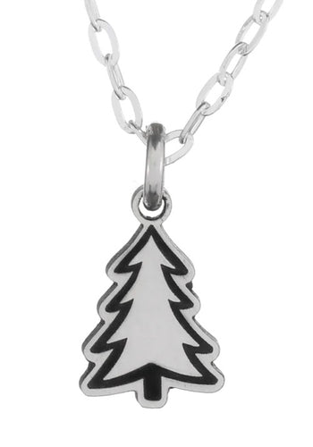 The Bearded Jeweler / Pine Tree Tiny Necklace