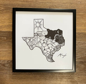Texas 16x20 Art Print