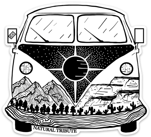 Adventure Bus Sticker