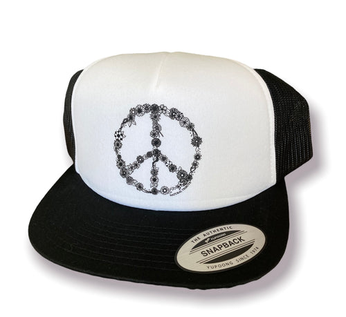 Floral Peace - Foam Trucker Hat